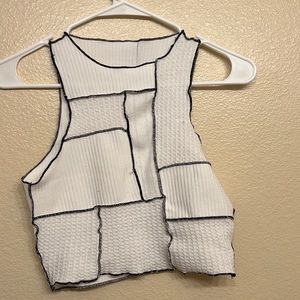 cropped tank top